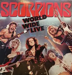 1985 Scorpions World Wide Live - 2 LP